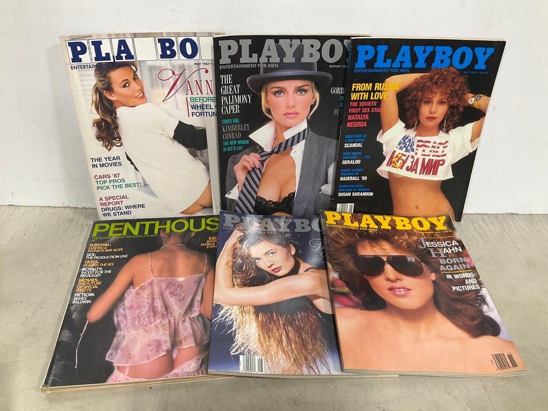Playboy and Penthouse magazines (1 of 1)