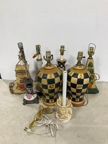 Decorative lamps(18.5in.tallest)
