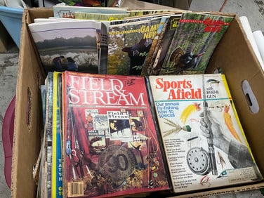 Hunting magazines(Game News, Field & Stream, and more)