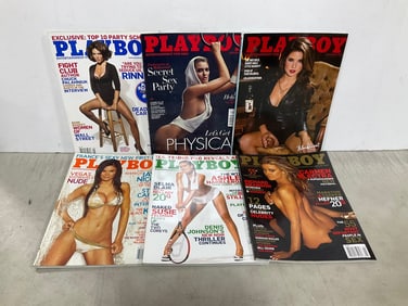 Playboy magazines