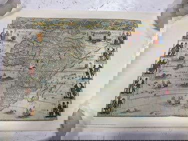 Africa map(16in.x25in.)