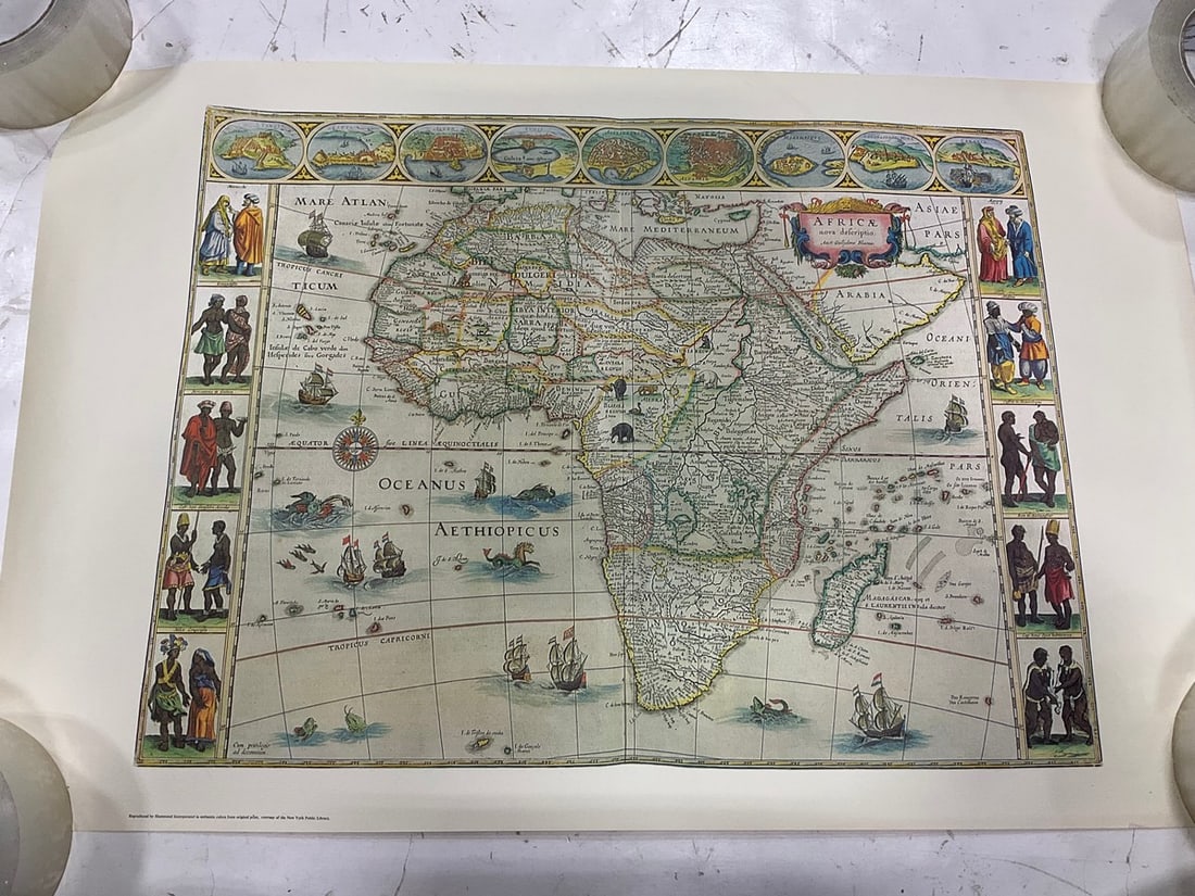 Africa map(16in.x25in.): Africa map(16in.x25in.)