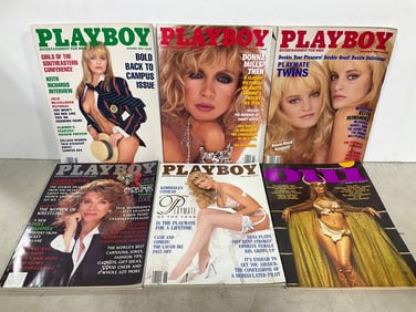Various Adult Magazines (Playboy)