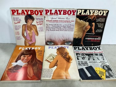 Various Adult Magazines (Playboy)