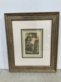 Framed and Signed 'Twas The Night Before Christmas' Artwork
