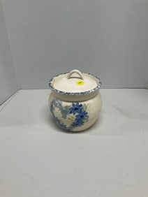 Texas Pottery pot with lid