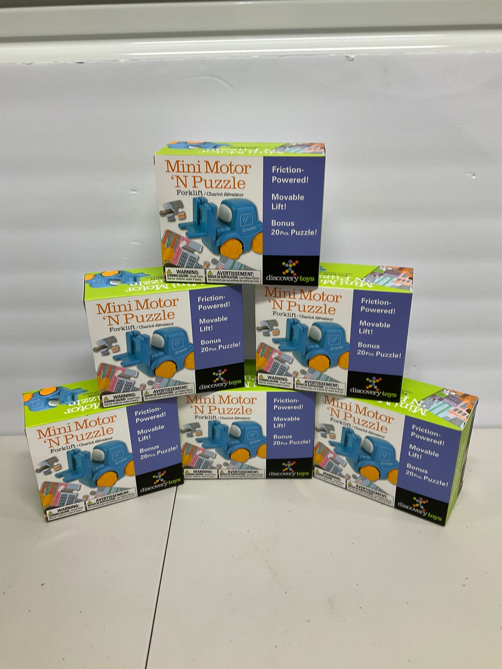 Lot of 6 mini motor and puzzles: Lot of 6 mini motor and puzzles