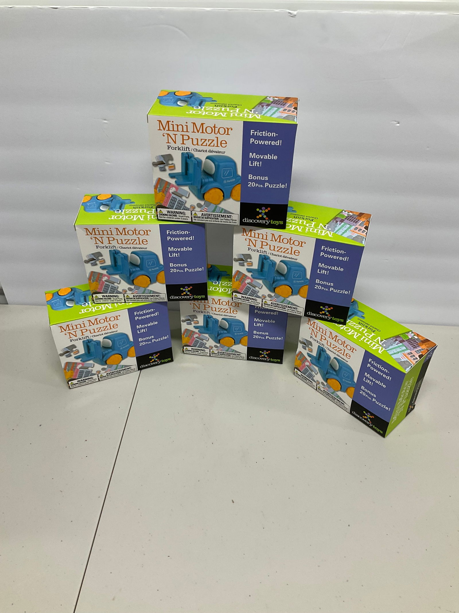 Lot of 5 mini motor and puzzles: Lot of 5 mini motor and puzzles