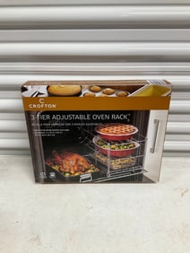 3 tier adjustable oven rack
