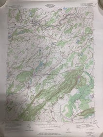 Blairstown Quadrangle NJ Warren Co Geological Survey (22inx27in)