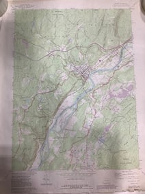 Milford Quadrangle PA-NJ Geological Survey (22inx27in)