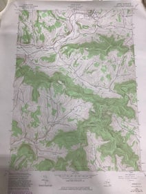 Hobart Quadrangle NY-Delaware Co Geological Survey (22inx27in)