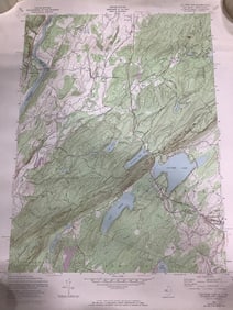 Culvers Gap Quadrangle NJ-PA Geological Survey (22inx27in)