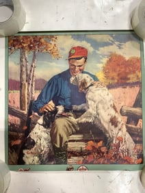 Anticipation Texaco Art Print by JF Kernen (16inx16in)