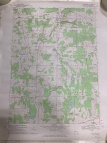 Johnsonburg Quadrangle NY-Wyoming Co Geological Survey (22inx27in)