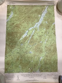 Indian Lake Quadrangle NY-Hamilton Co Geological Survey (22inx27in)