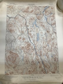 New York Warren Co North Creek Geological Survey (22inx27in)