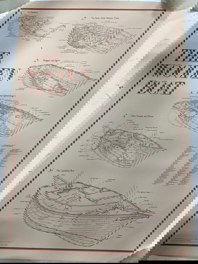 The Wooden Boat Poster Print (27.5inx26in) (1 of 1)