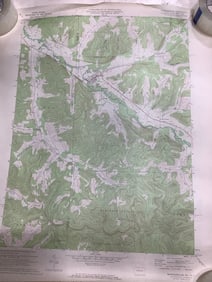Shinglehouse Quadrangle PA-NY Geological Survey (22inx27in)