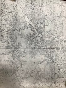 Vintage Map (17.5inx22in)