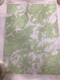 Sweden Valley Quadrangle Pennsylvania Potter Co. Geological Survey (22inx27in)
