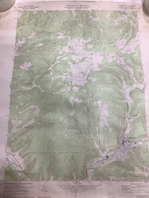 Coudersport Quadrangle Pennsylvania-Potter Co. Geological Survey (22inx27in)