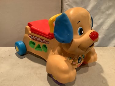 Fisher Price children's ride on dog toy
