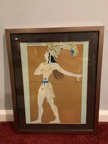 Framed art print(16.25in.x20in.)