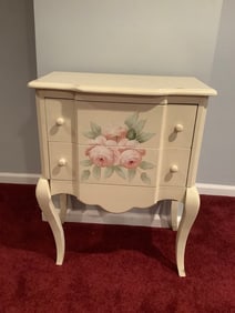 Floral nightstand(24in.x13.5in.x30in.)