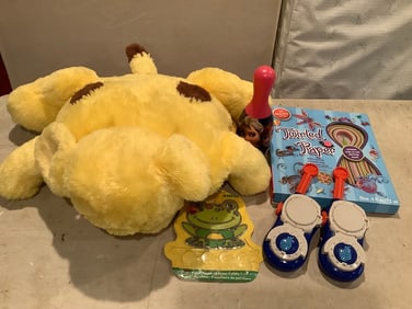 Twirled Paper craft kit, Pillow Pet plush, walkie talkies, and more