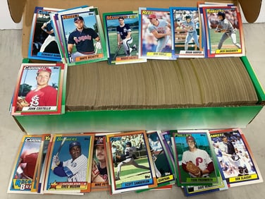 Various 1970s and 1980s Sports Cards