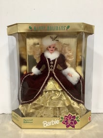 Special Edition Happy Holidays Barbie Doll *New in Box*
