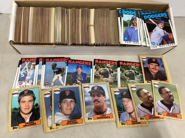 Various 1970s/1980s Sports Cards