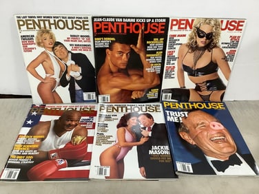 Penthouse magazines