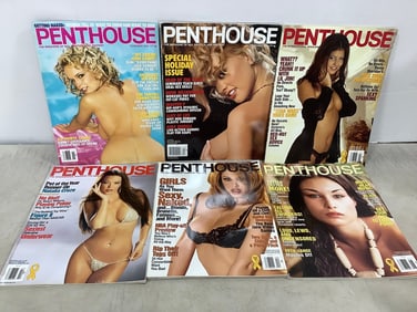 Penthouse magazines