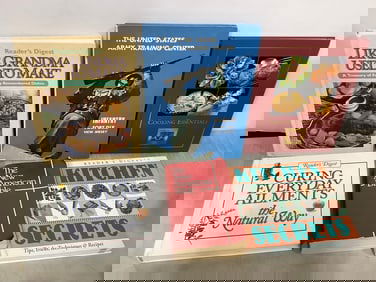 Various books(The United States Army Training Center, The New American Bible, Reader's Digest