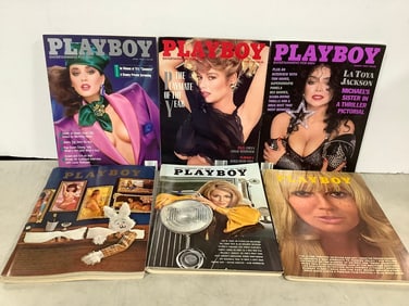 Playboy magazines