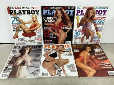 Playboy magazines