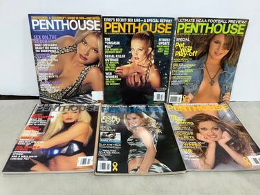 Penthouse magazines