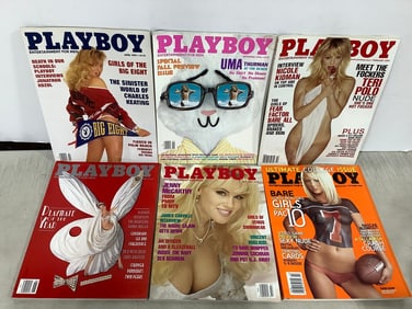 Playboy magazines