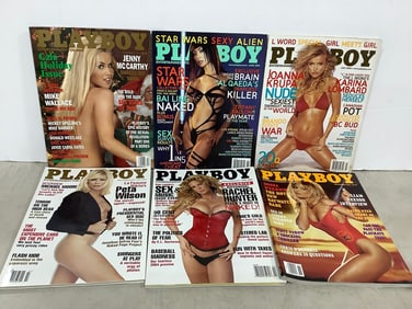 Playboy magazines