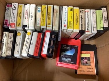 Various 8 Tracks (Frank Sinatra, Mario Lanza, Nat King Cole, and more)