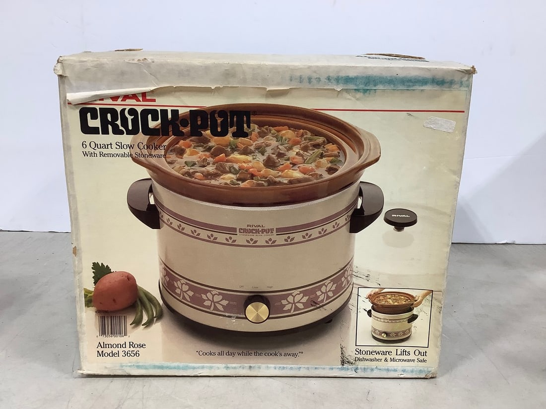 Rival Crock-Pot (Almond Rose - Model 3656) (1 of 1)