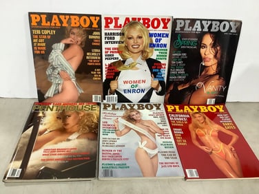 Various Adult Magazines (Playboy and Penthouse)