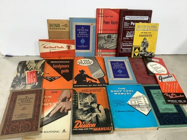 Vintage Books and Manuals