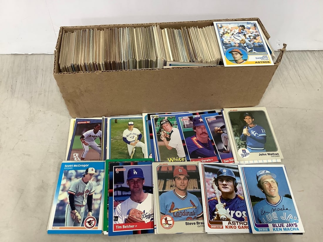 Various 1970s/1980s Sports Cards (1 of 1)