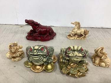 Various Hayward Animal Figurines (Tallest - 2.5in)