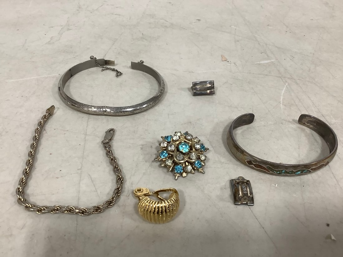 Sterling Silver Bracelets, Clip on Earrings, and more: Sterling Silver Bracelets, Clip on Earrings, and more