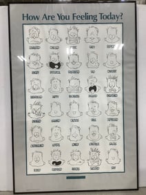 How are You Feeling Today' Framed Art Print (24inx36in)