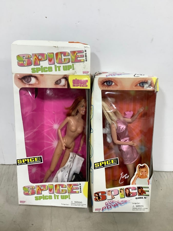 Spice Girl Barbie dolls: Spice Girl Barbie dolls